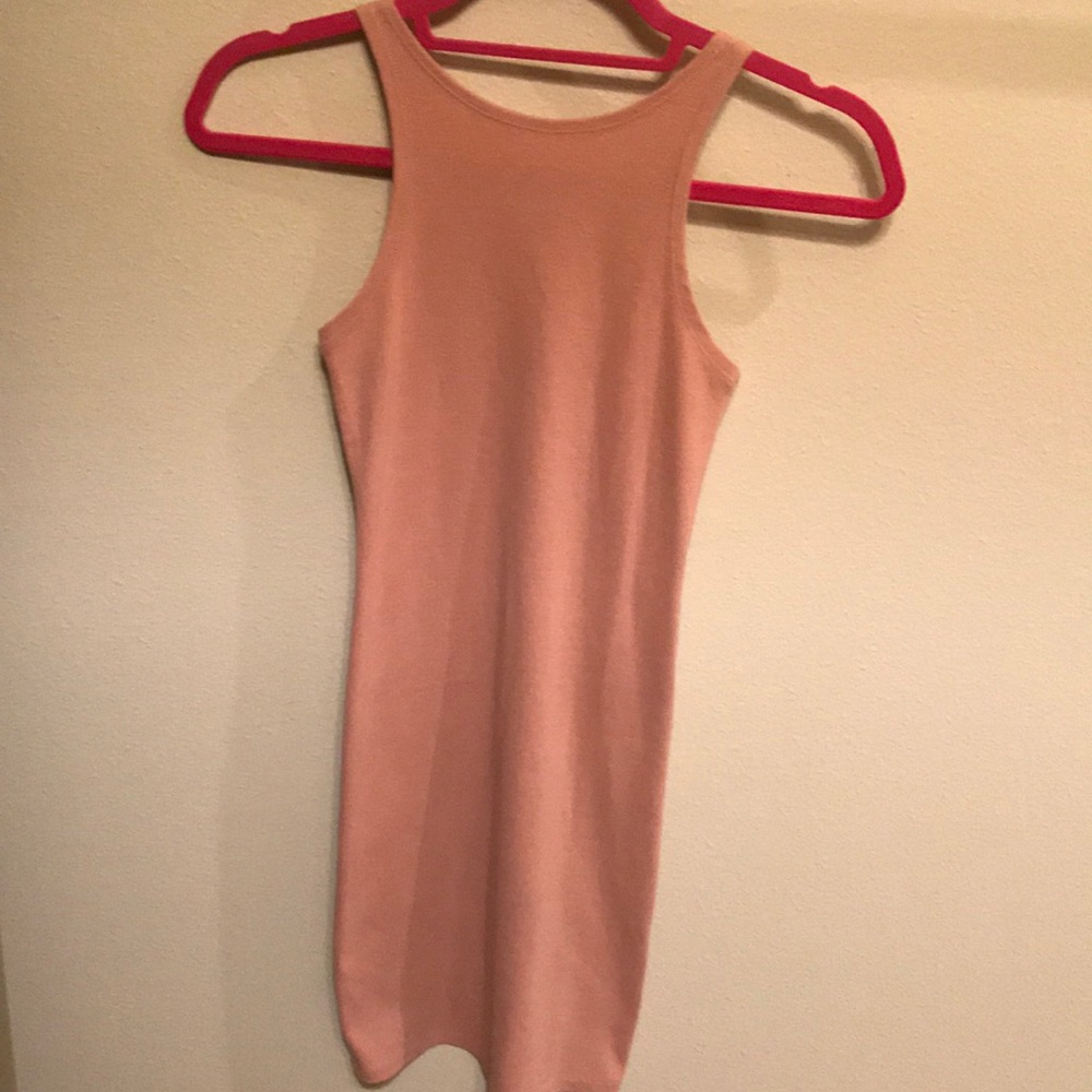 Nude Bodycon Dress